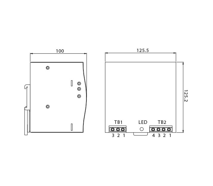Product dimensions