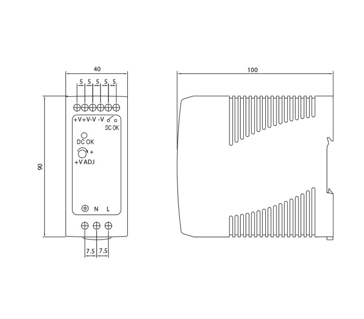 Product dimensions