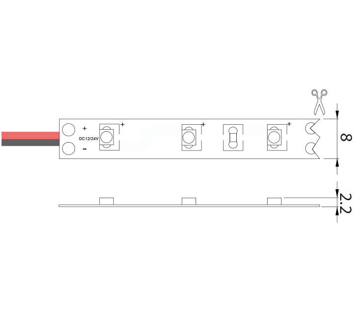 Product dimensions