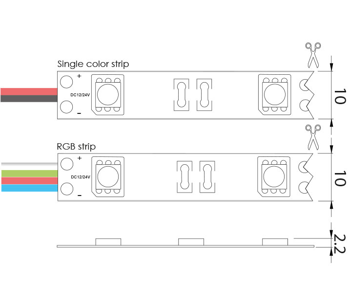 Product dimensions