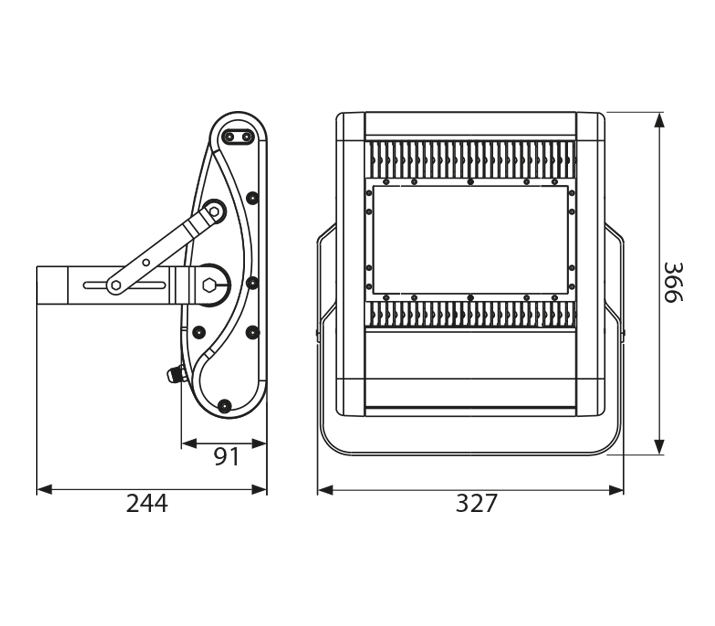 Product dimensions