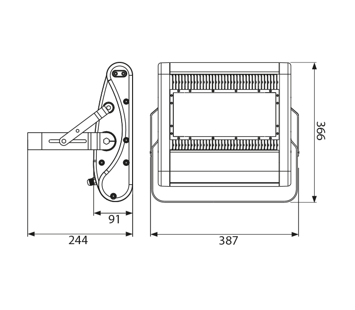 Product dimensions