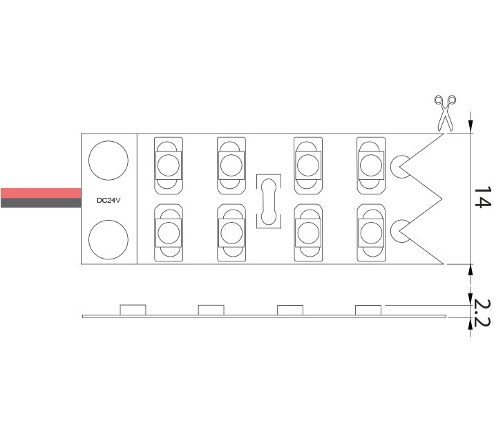Product dimensions