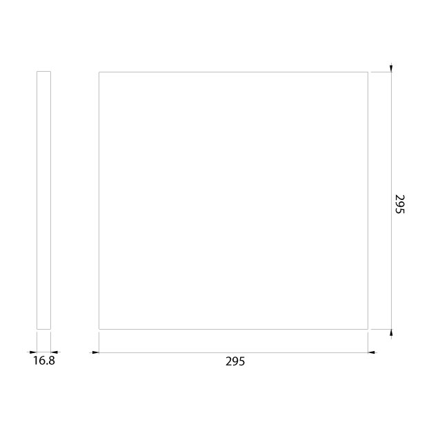 Product dimensions