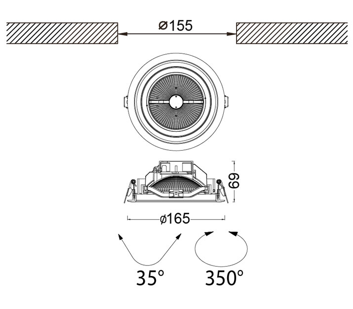 Product dimensions