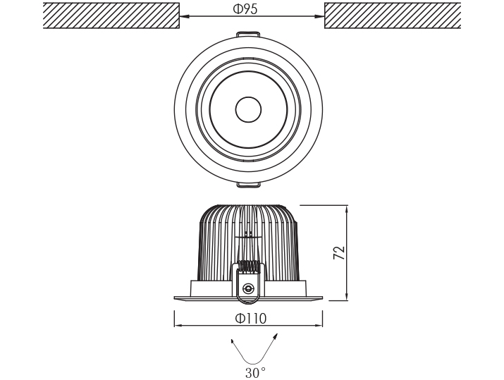 Product dimensions