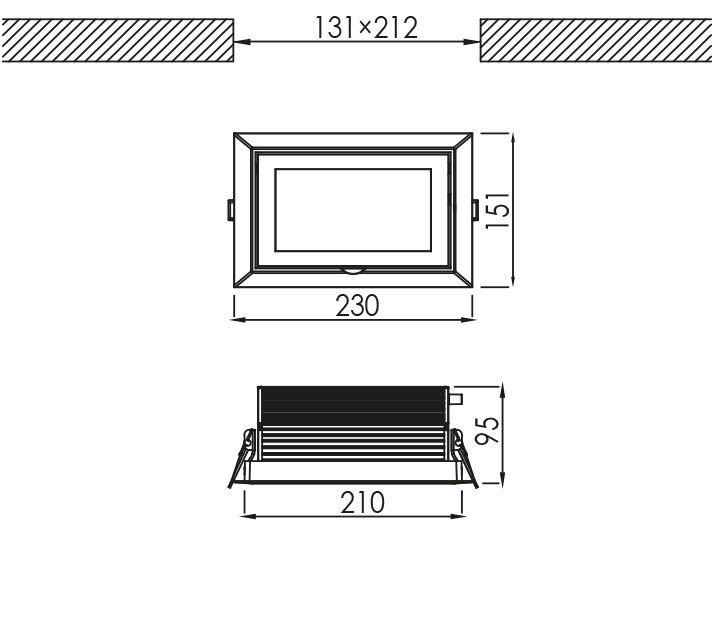 Product dimensions