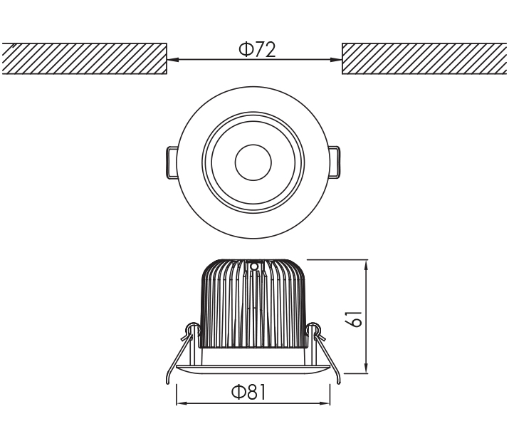 Product dimensions