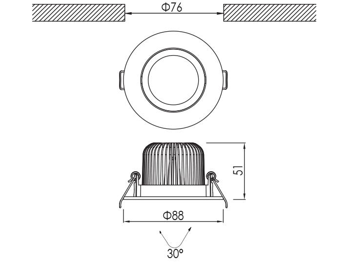 Product dimensions