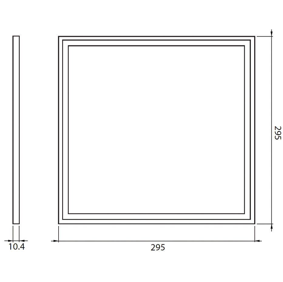 Product dimensions