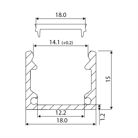 Product dimensions