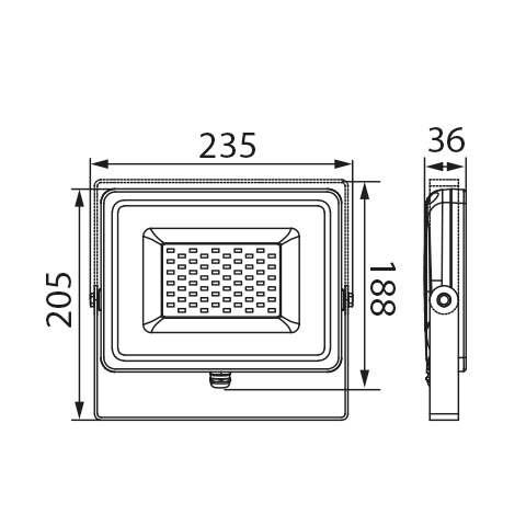Product dimensions