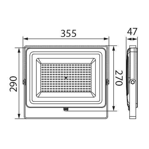 Product dimensions