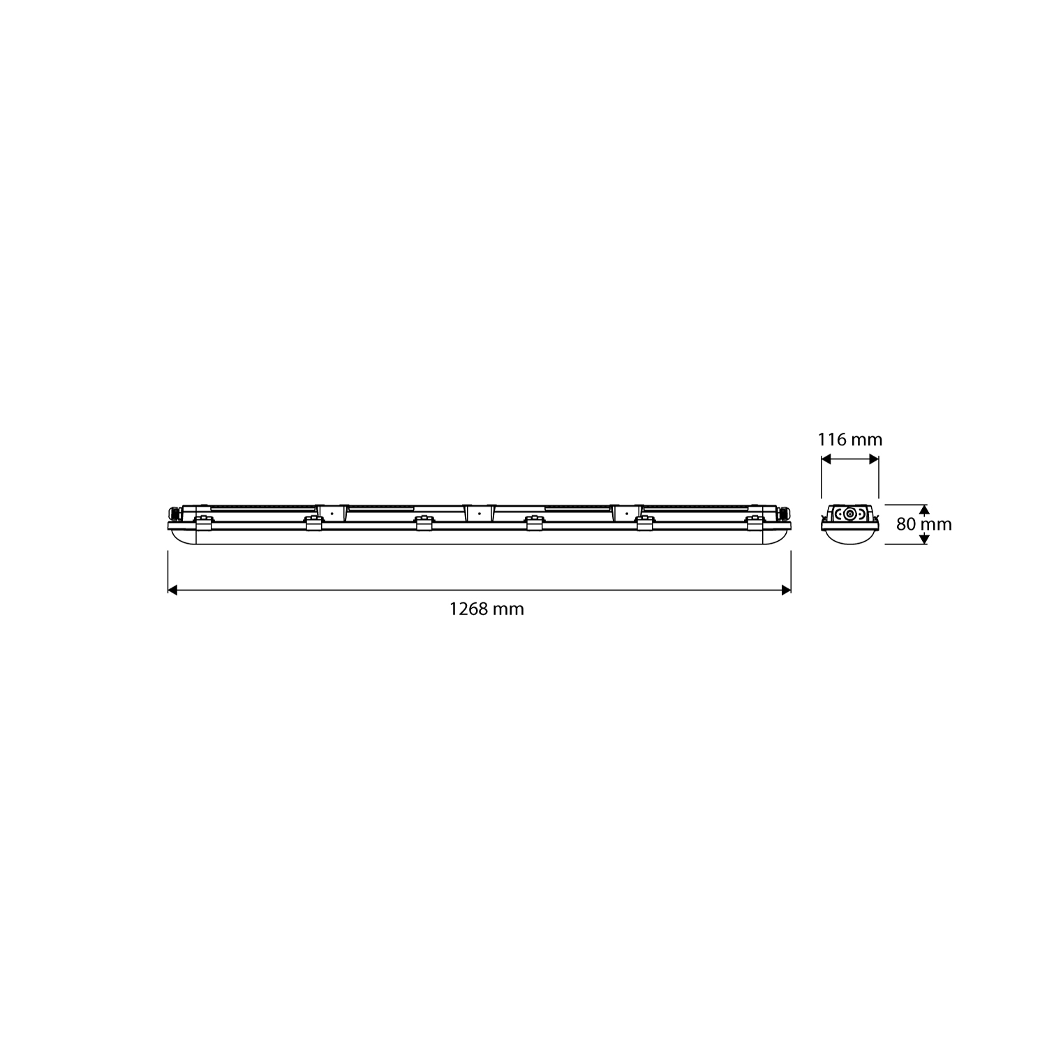 Product dimensions